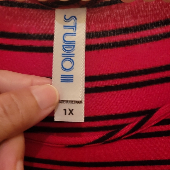 Loose fit plus size long sleeve top - Picture 6 of 6